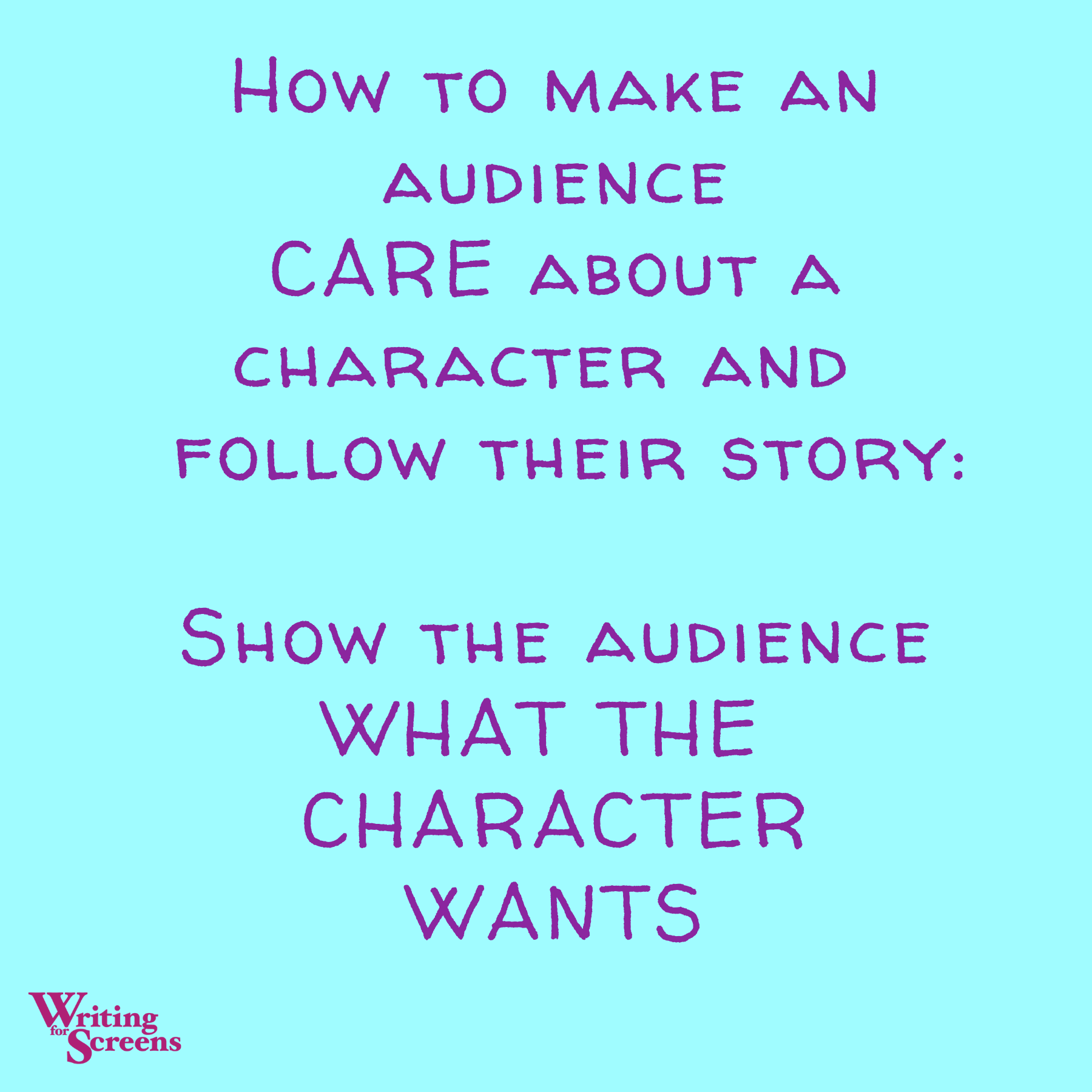 How To Make An Audience Care