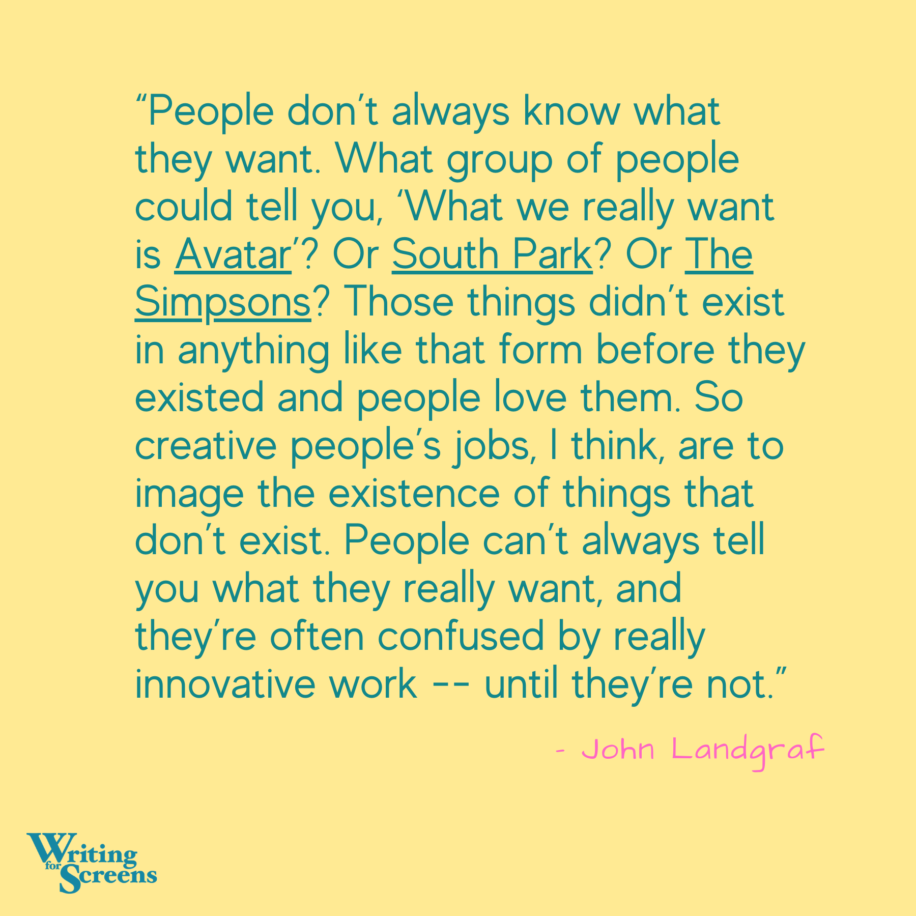 The Job For Creative People