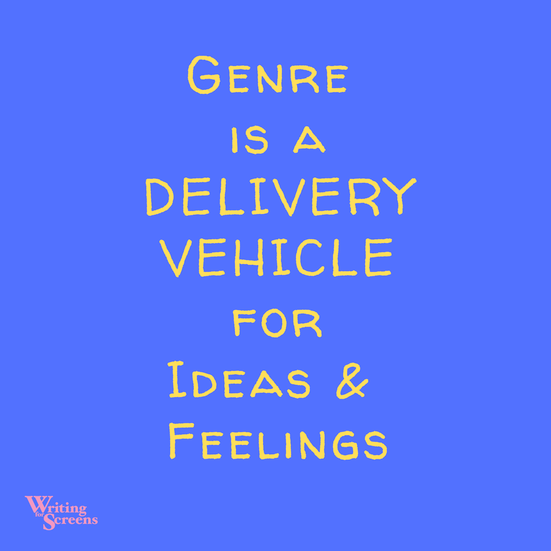 Genre Is A Delivery Vehicle