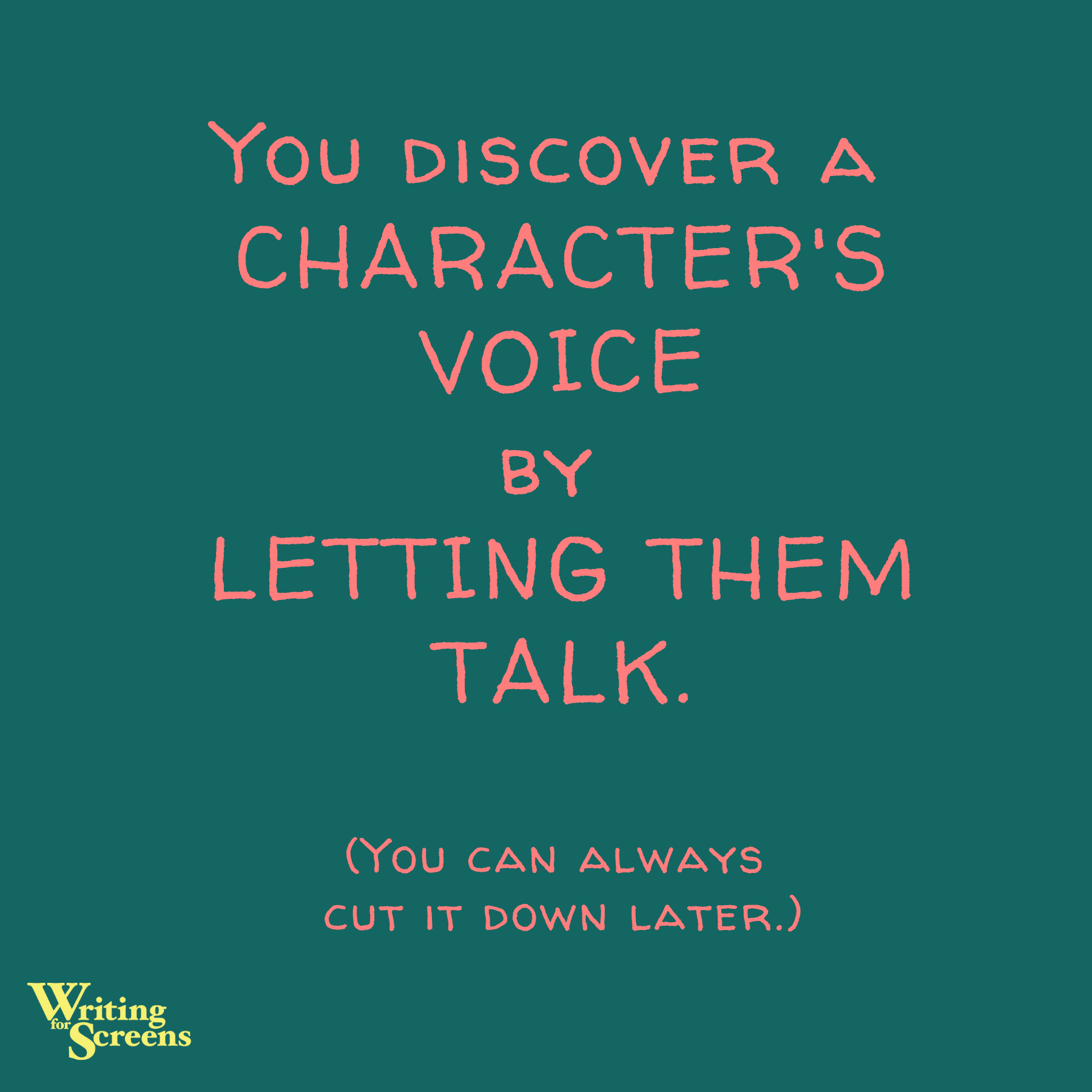 Finding A Character’s Voice